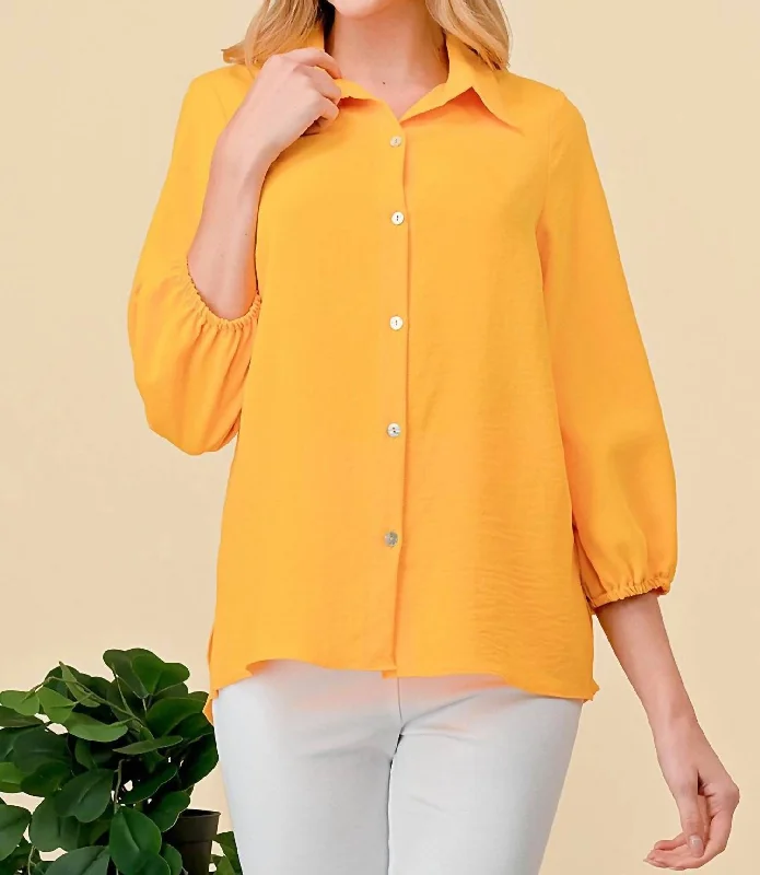 Flawless And Free Top In Yellow Exclusive Sale