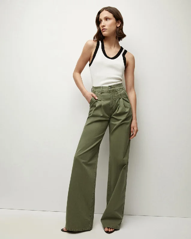 Mia Wide-Leg Pleated Pant Fashion Essentials