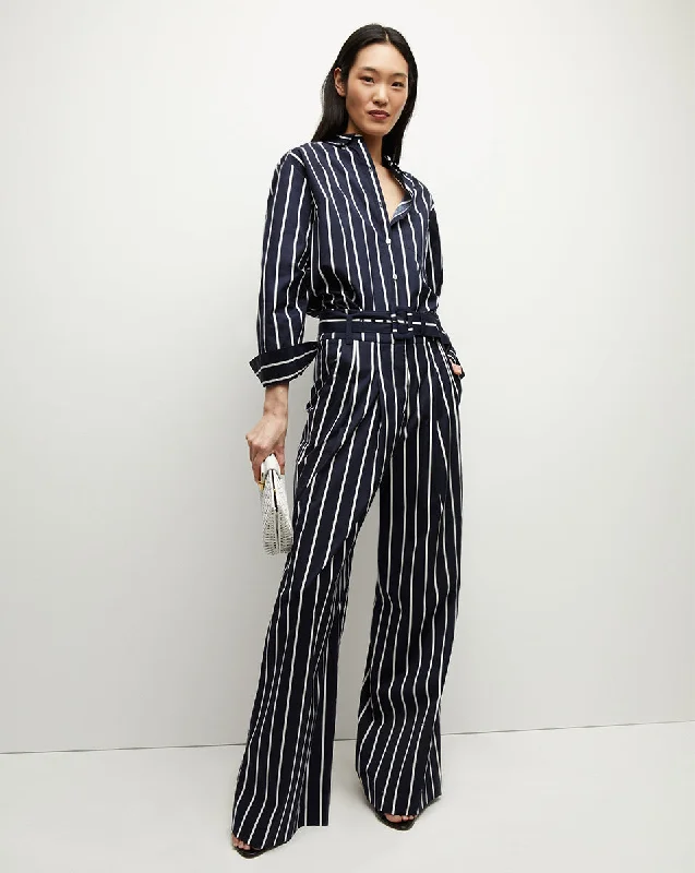 Maliyah Striped Wide-Leg Pant Comfortable Clothes