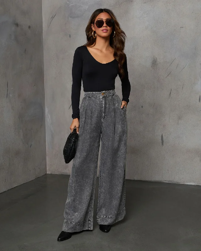 Kinslei High Rise Wide Leg Pants Update With Cottagecore Styles