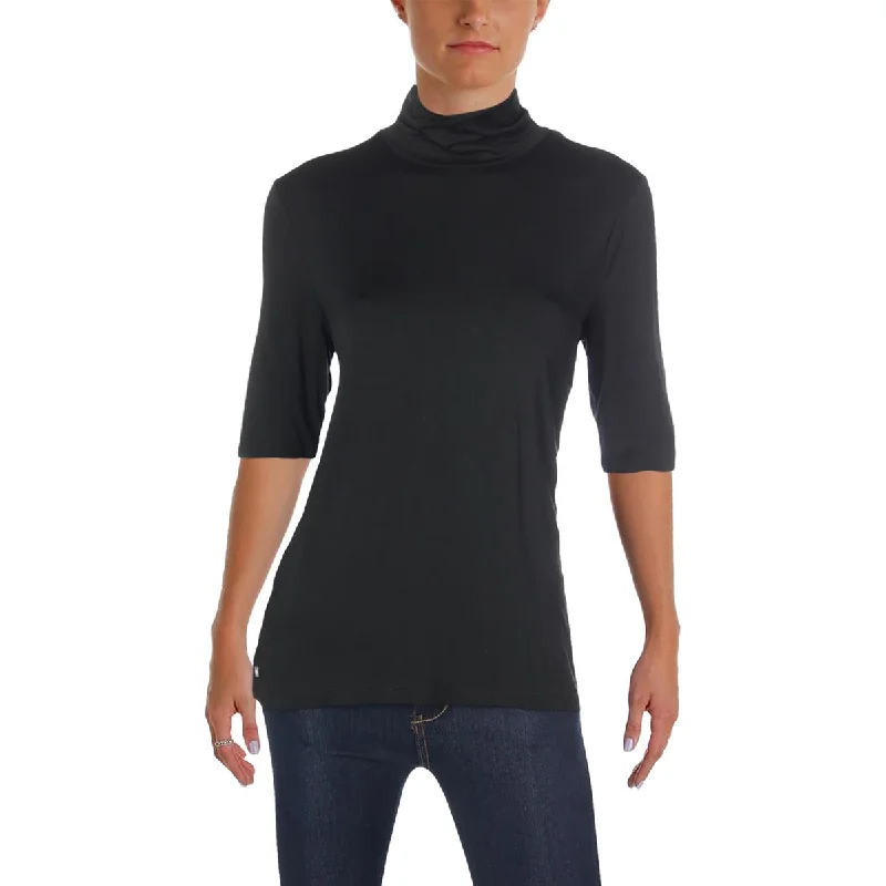 Womens Day To Night Casual Turtleneck Top Trendy Threads