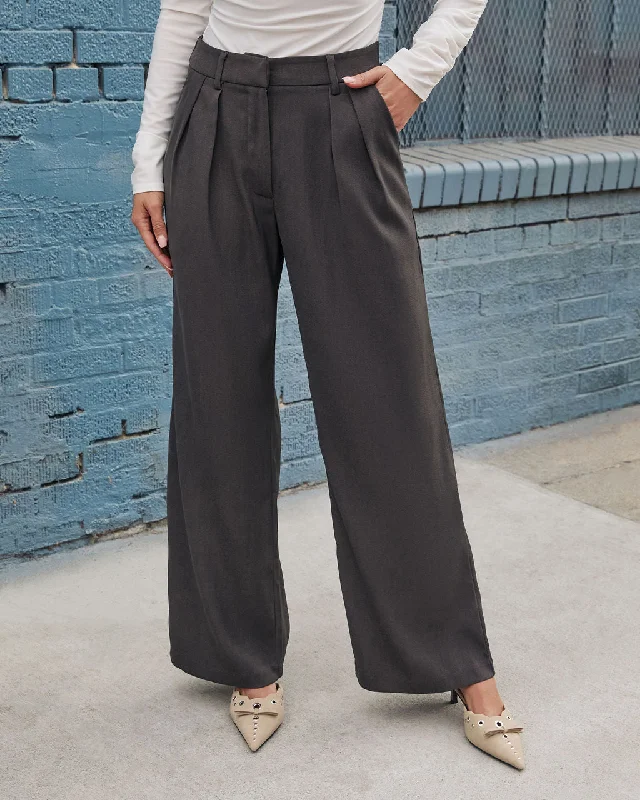 High Road Wide Leg Pleated Trousers Mother's Day Special