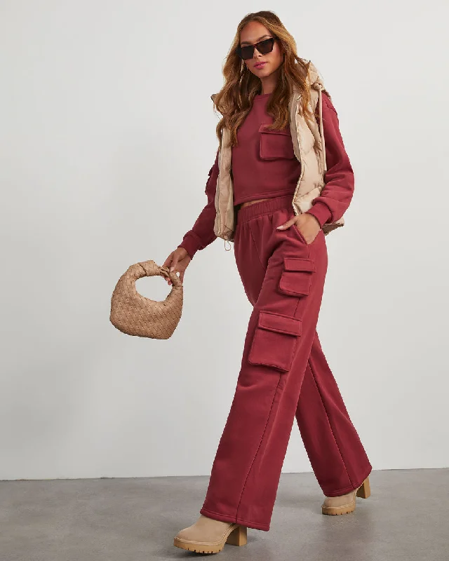 Zola Cargo Sweatpants Holiday Attire Sale