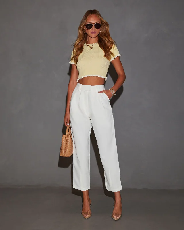 Linsey High Waist Trouser Trend Driven Wardrobe