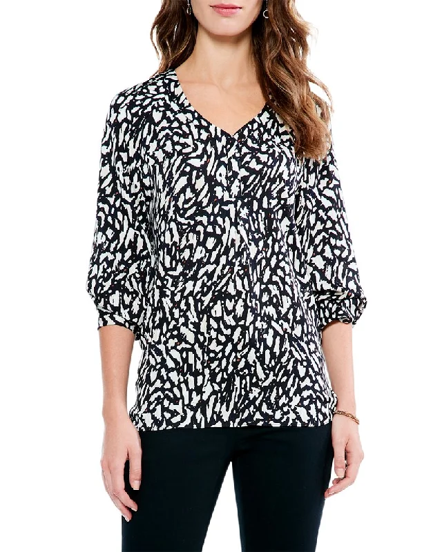 NIC+ZOE Textured Night Top Discounts On Casual Weekend Styles