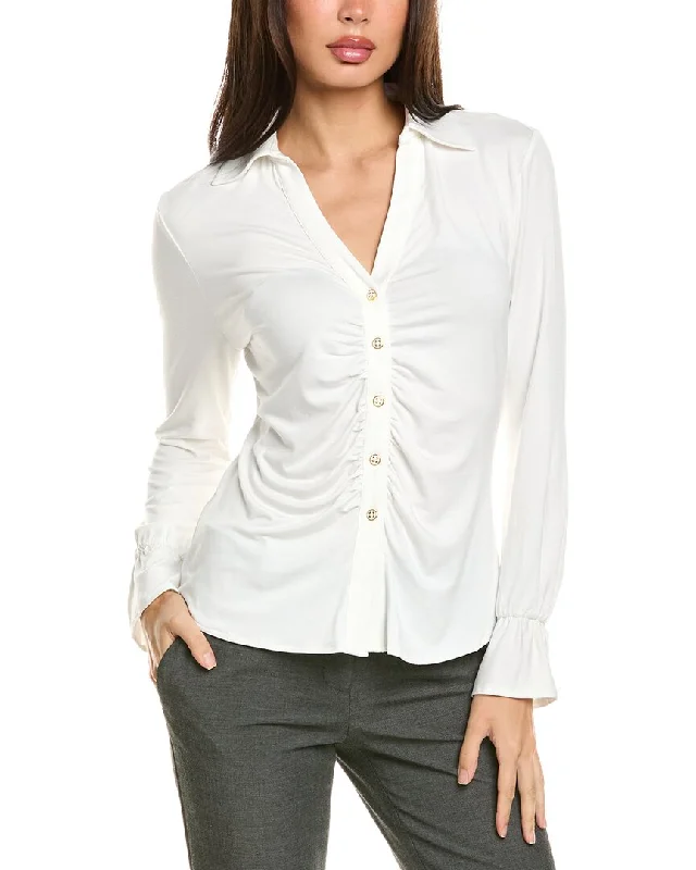 Badgley Mischka Ruched Top Hot Picks