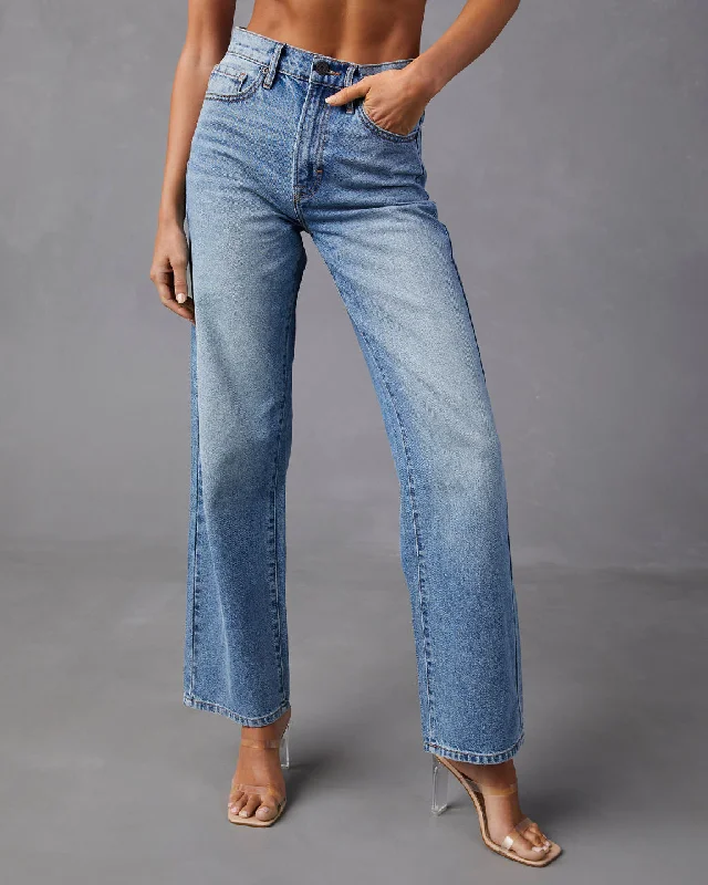 Brandis High Rise Straight Leg Jeans The Latest Trends