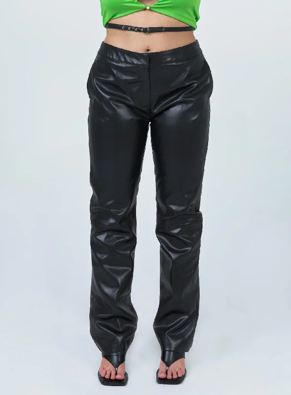 Criss Cross Vegan Pant Black Fashionista Favorites