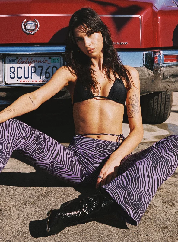 Motel Eda Trouser Desert Terrain Purple Quality Driven Apparel