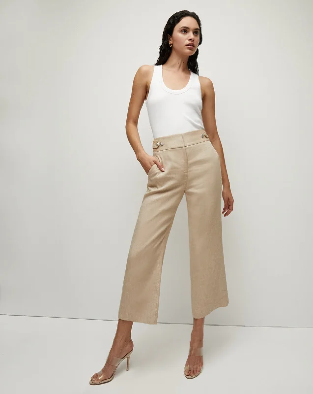 Aubrie Linen Pant Flash Sale