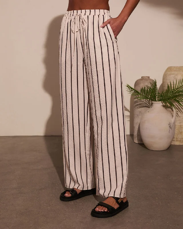 Josephina Striped Pants The Epitome Of Modern Women's Fashion