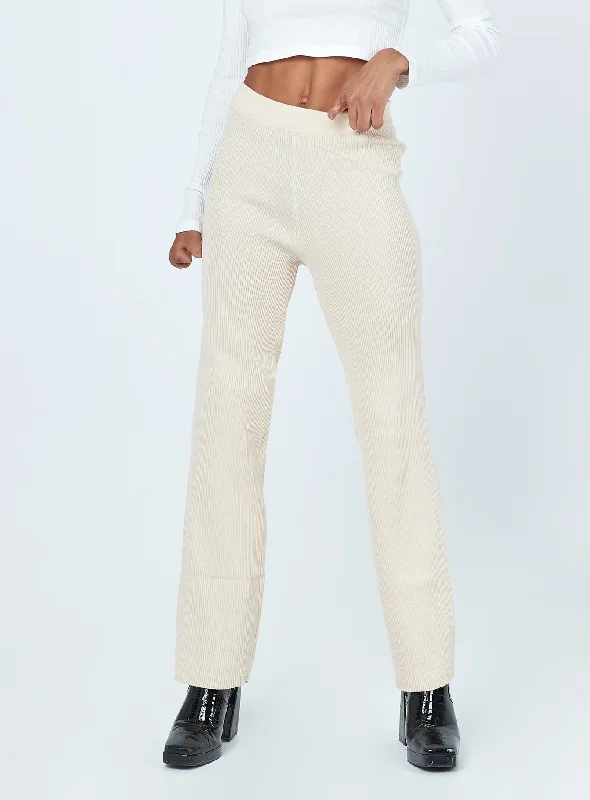 Jayla Pants Beige Best Deals Of The Season