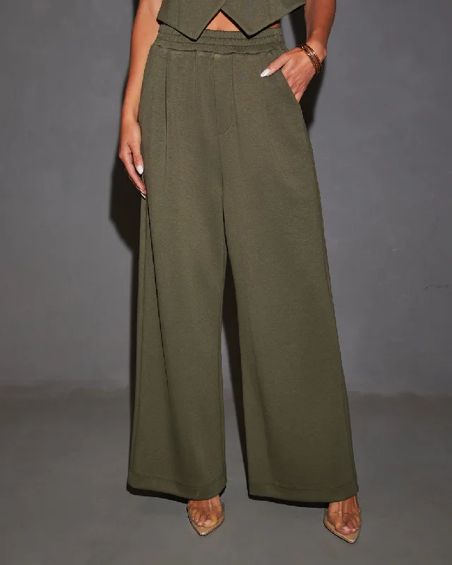 Sage High Rise Trouser Pants Trend Forward Threads For Her