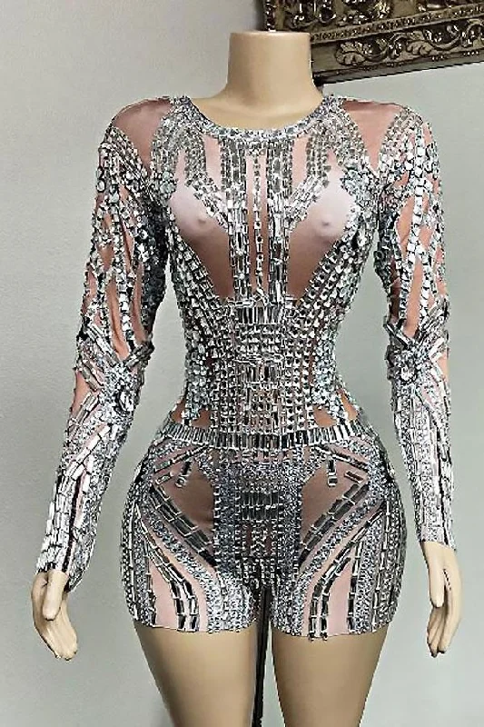 Amina Diamante Bodysuit Unbeatable Prices