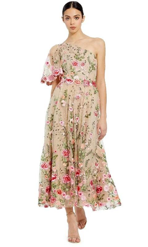 Mac Duggal 68607 - Floral Embroidered Dress Trendy Fashion Sale