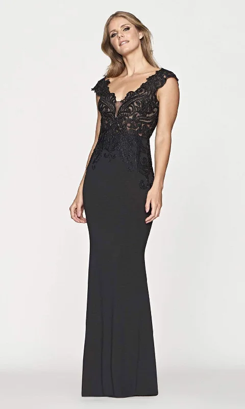 Faviana S10674 Parisian Effortless Chic Style