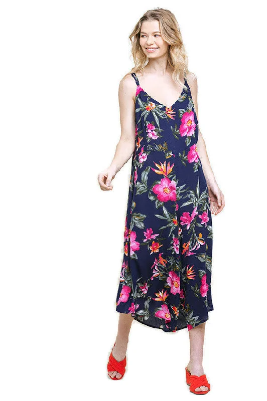 Blooming Beauty Floral Jumpsuit, Navy Explore What's New