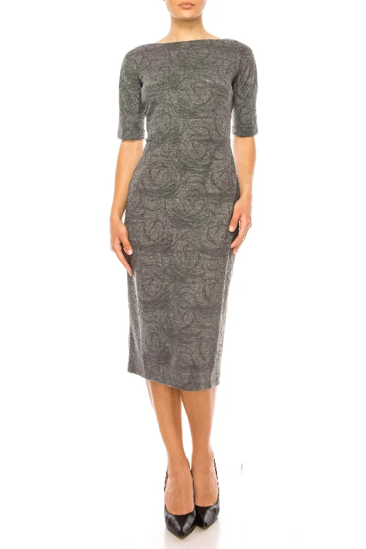 Maggy London GT158M - Fitted Jacquard Dress Sophisticated Outfits