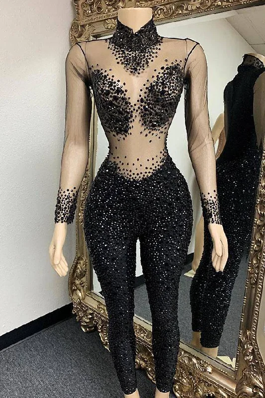 Icon Black Bodysuit (Ready To Ship) Sophisticated Fashion