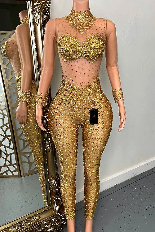 Icon Gold Bodysuit Effortless Style