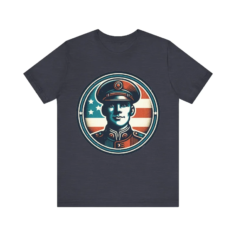 American Army Man Logo T-Shirt The Latest Fashion Trends