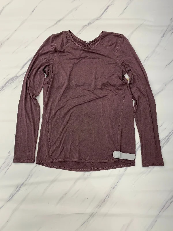 Athletic Top Long Sleeve Crewneck By Lululemon Exclusive Discount