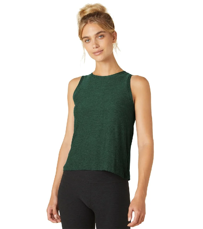 Beyond Yoga Featherweight Spacedye Rebalance Tank Forest Green/Pine Crazy Discounts, Hurry Up