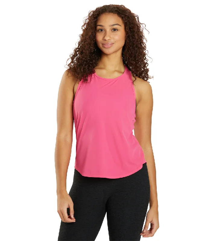 Beyond Yoga Performance Knit Resilient Tank Pink Energy Comfortable Clothes