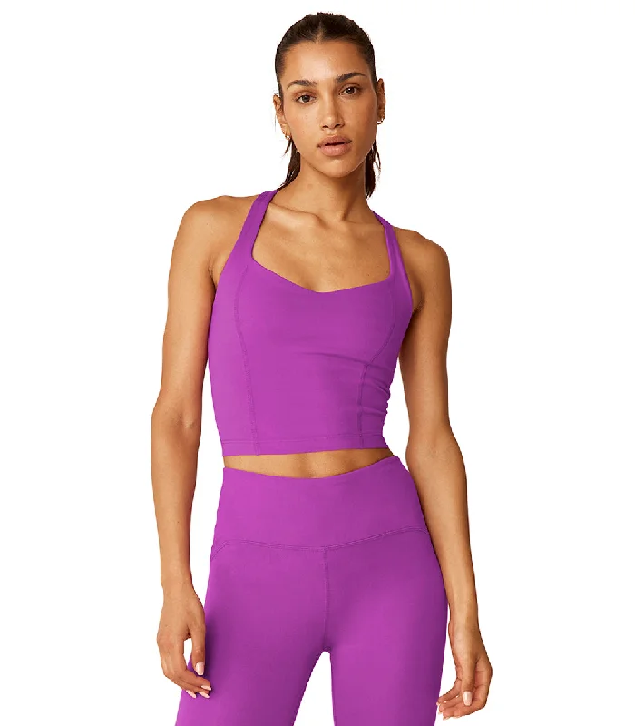 Beyond Yoga Powerbeyond Intensity Racerback Cropped Tank Hot Trends