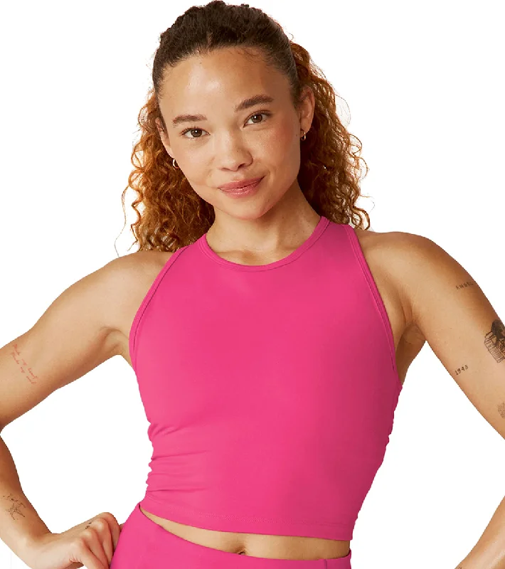 Beyond Yoga Powerbeyond Strive Cropped Tank Pink Energy Redefining Women's Fashion