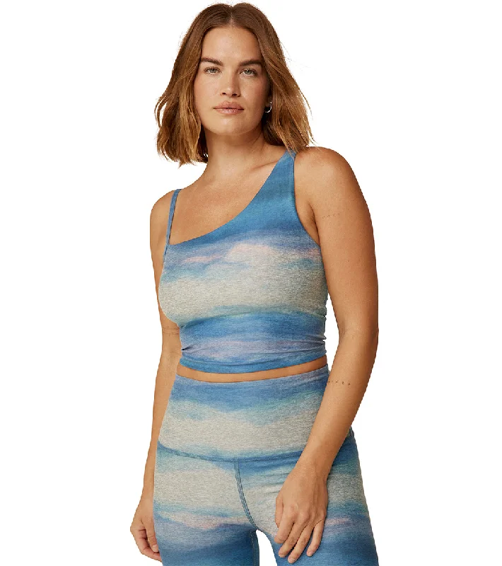 Beyond Yoga Softmark Envision High Cropped Tank Water Color Waves Ends Soon