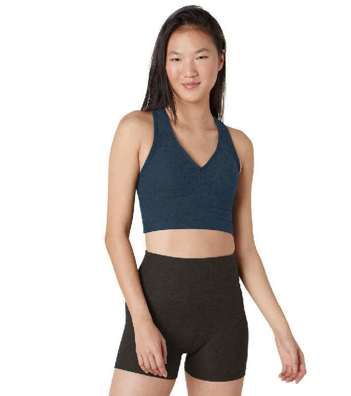 Beyond Yoga Spacedye Spirited Cropped Tank Nocturnal Navy Fashion Deal