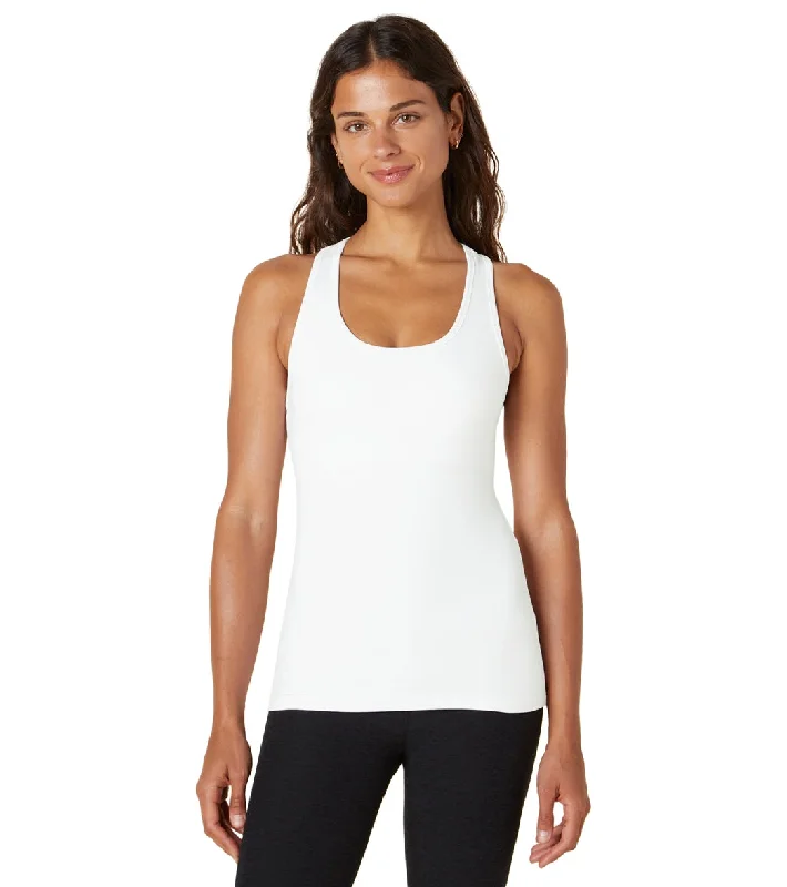 Beyond Yoga Spacedye Step Up Racerback Tank Cloud White Travel Essentials