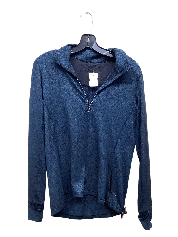 Blue Athletic Top Long Sleeve Crewneck Lululemon Big Discounts