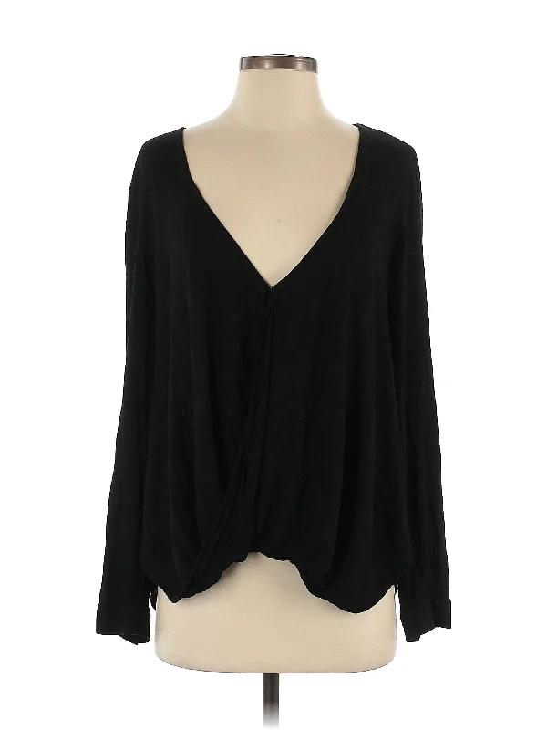 Derek Lam 10 C Athleta Long Sleeve Blouse Holiday Glam