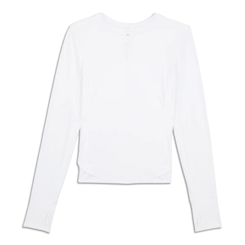 Fold-Over Running Long Sleeve Sale Exclusive Sale