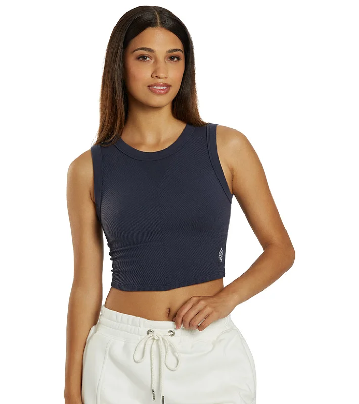 Free People Free Throw Muscle Tank Midnight Navy Celebrate With Big Savings