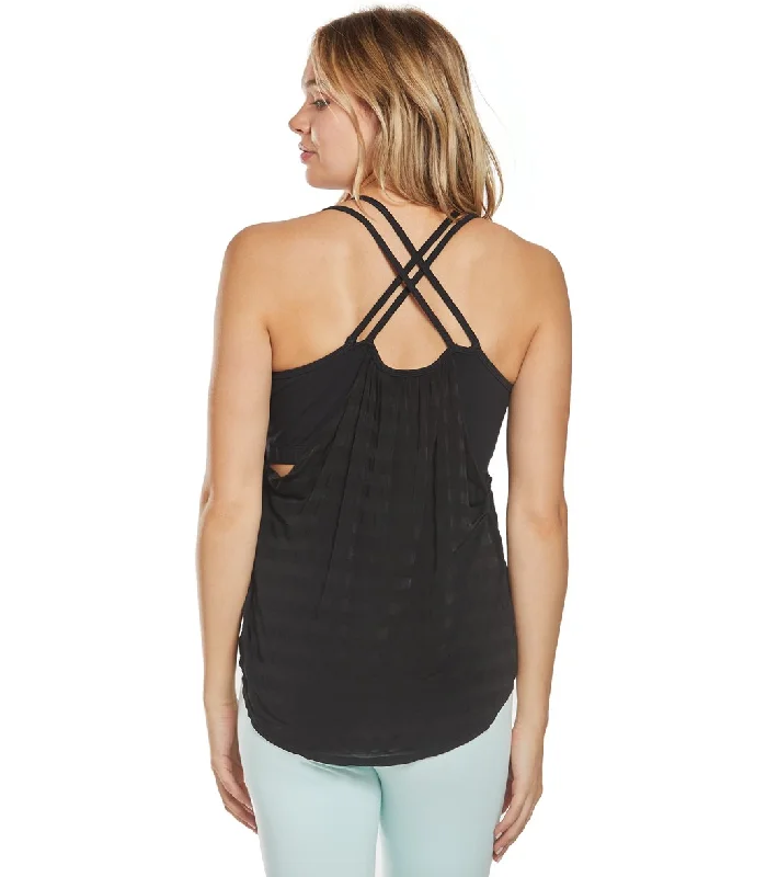 Hard Tail All In One Yoga Tank Top Black Modern Women's Fashion