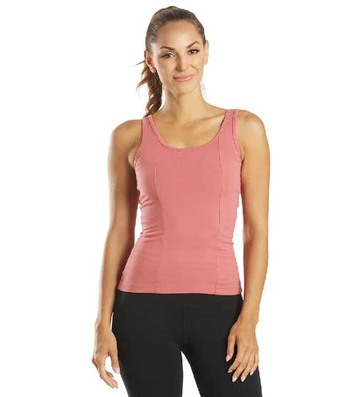 Hard Tail Back Slash Yoga Tank Guava Limited Time Offer