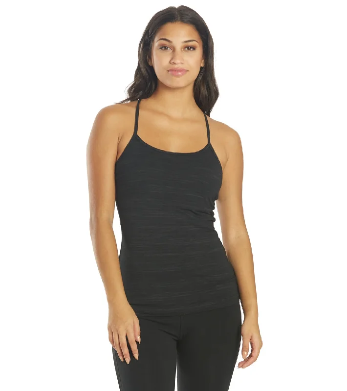 Hard Tail Criss Cross Tank Black Unbeatable Prices