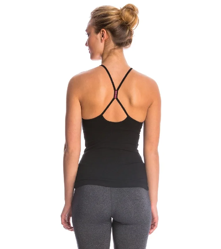 Hard Tail Freestyle Yoga Bra Tank Top Black Wardrobe Refresh