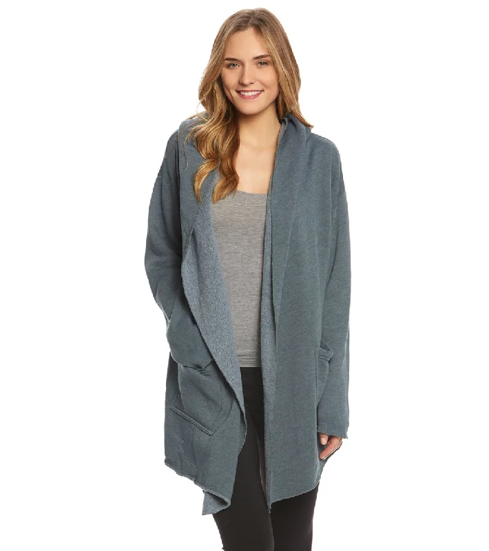 Hard Tail Slouchy Wrap Jacket Juniper Today Only