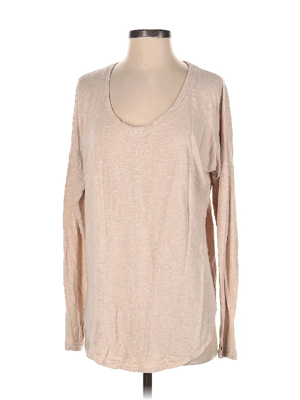 Long Sleeve Henley Contemporary Elegance