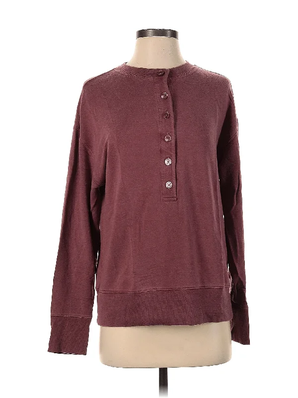 Long Sleeve Henley Trendy Women's Wear Collection