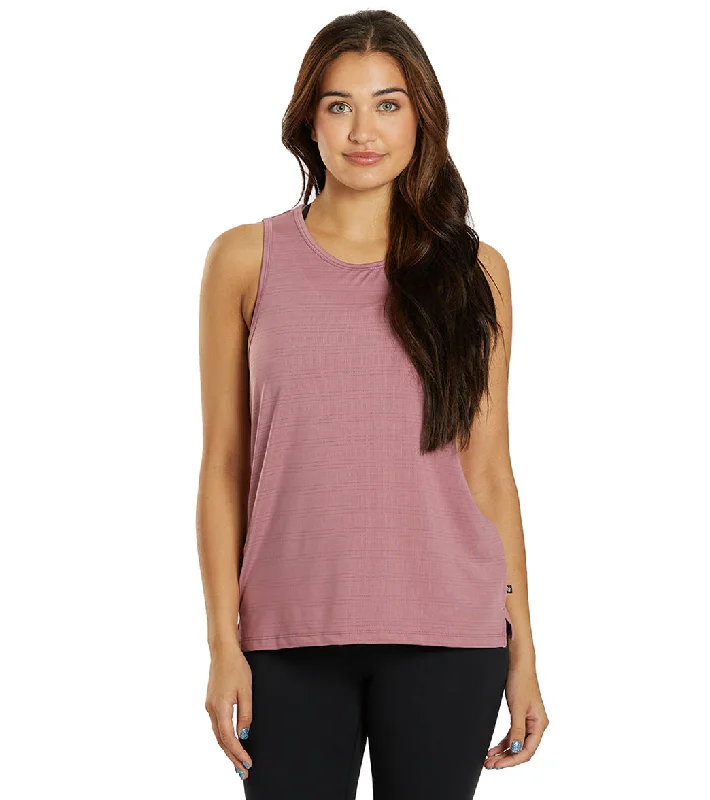 Marika Drea Tank Dusky Orchid Flowing Silhouette