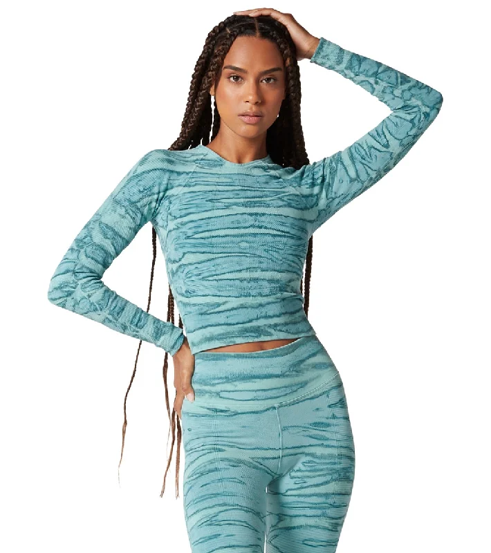 NUX One By One Long Sleeve Hand Dye Blue Ripple Best Sellers