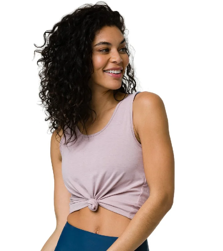 Onzie Knot Yoga Crop Top Woodrose Budget-Friendly Fashion