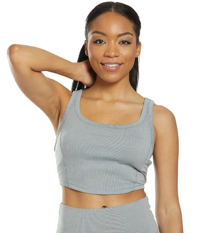 prAna Becksa Bralette Silver Spray Heather Quality Driven Apparel