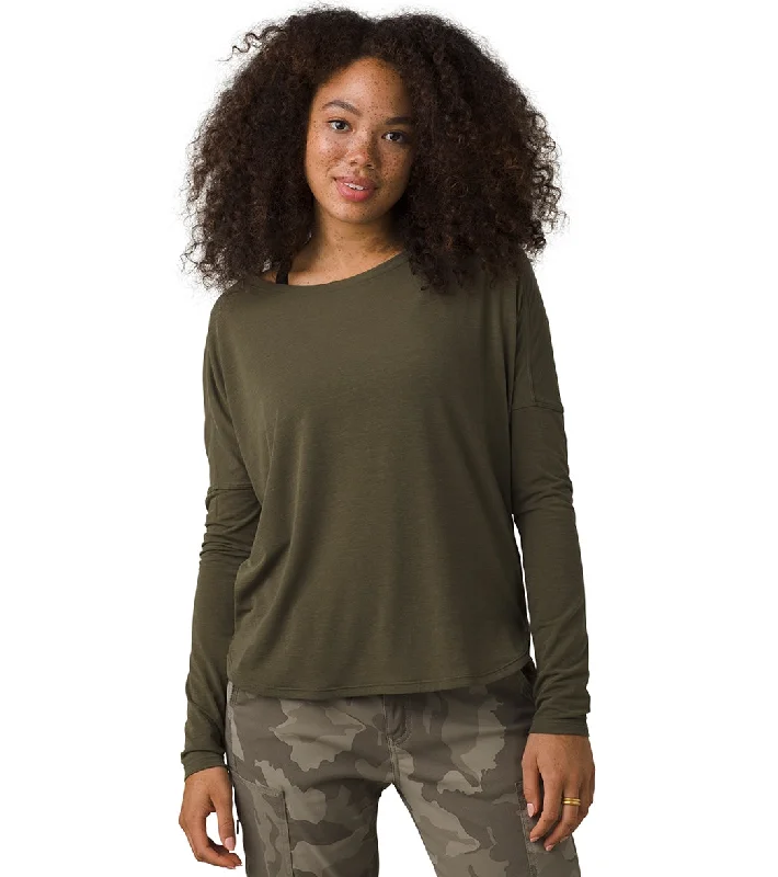 prAna Rogue Long Sleeve Yoga Top Cargo Green Wardrobe Refresh