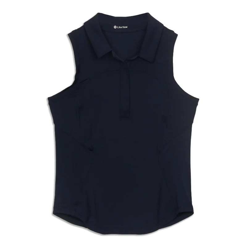 Quick-Dry Sleeveless Polo Shirt Sale Spring Wardrobe